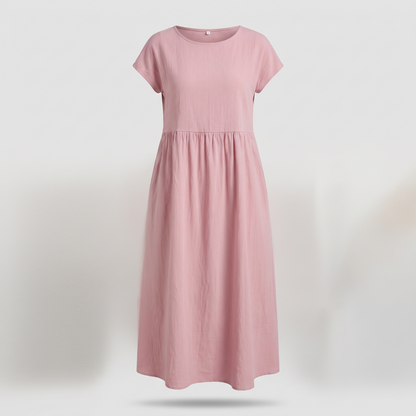 AVA LUXE FLUID MIDI DRESS