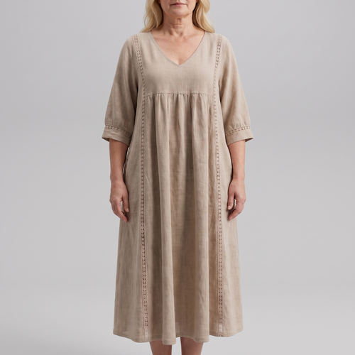 DAISY LACE TRIM DRESS
