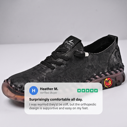 MARJORIE ORTHOPEDIC LEATHER OXFORDS
