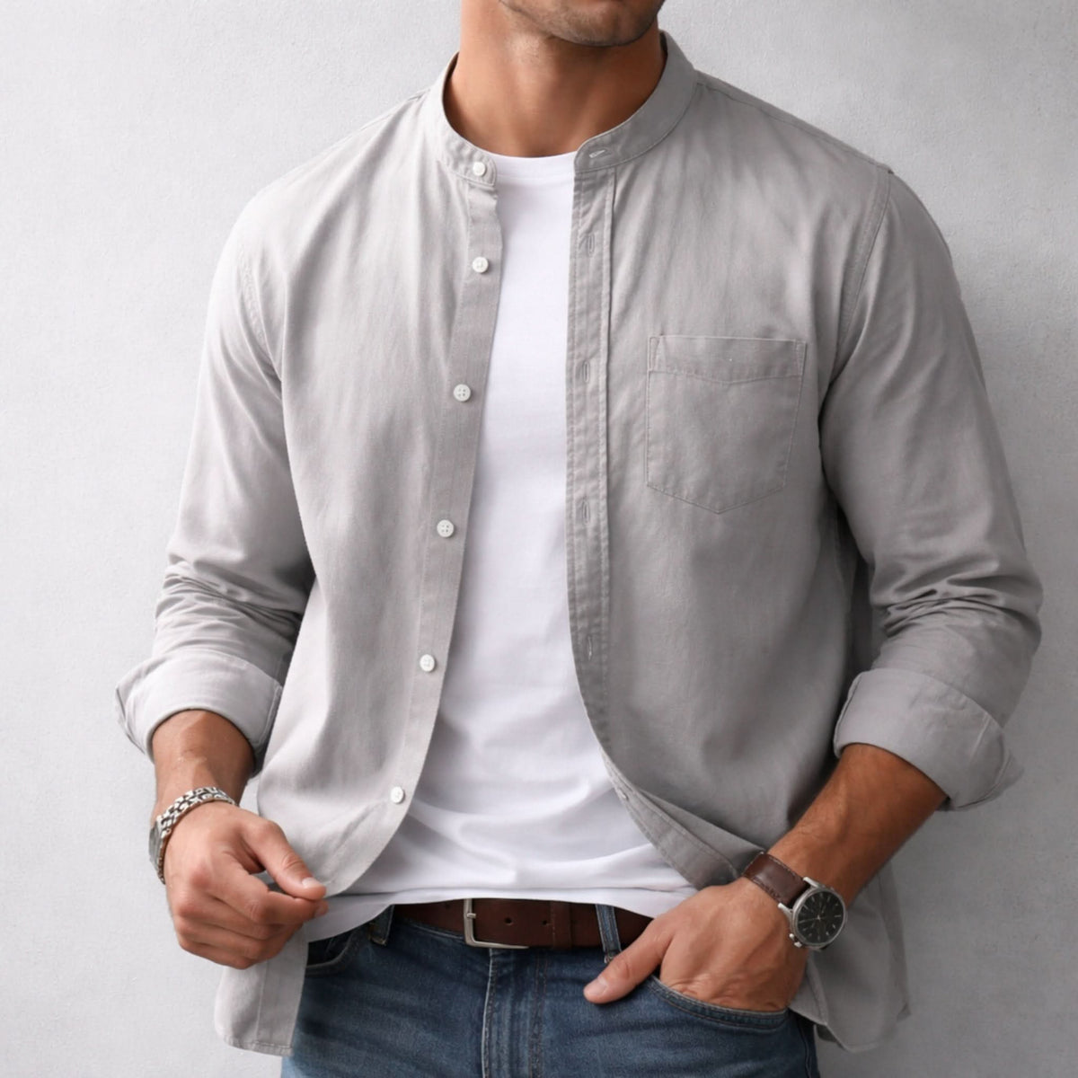 RILEY CASUAL LINEN SHIRT