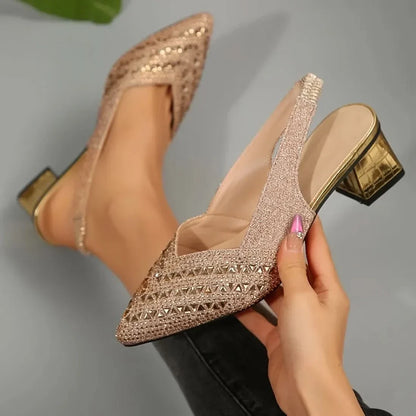 MARCELLA RHINESTONE SANDALS