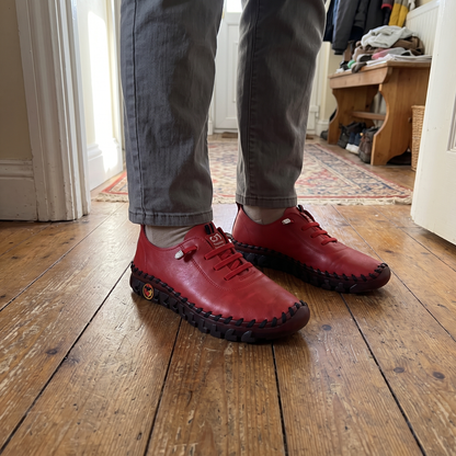 MARJORIE ORTHOPEDIC LEATHER OXFORDS