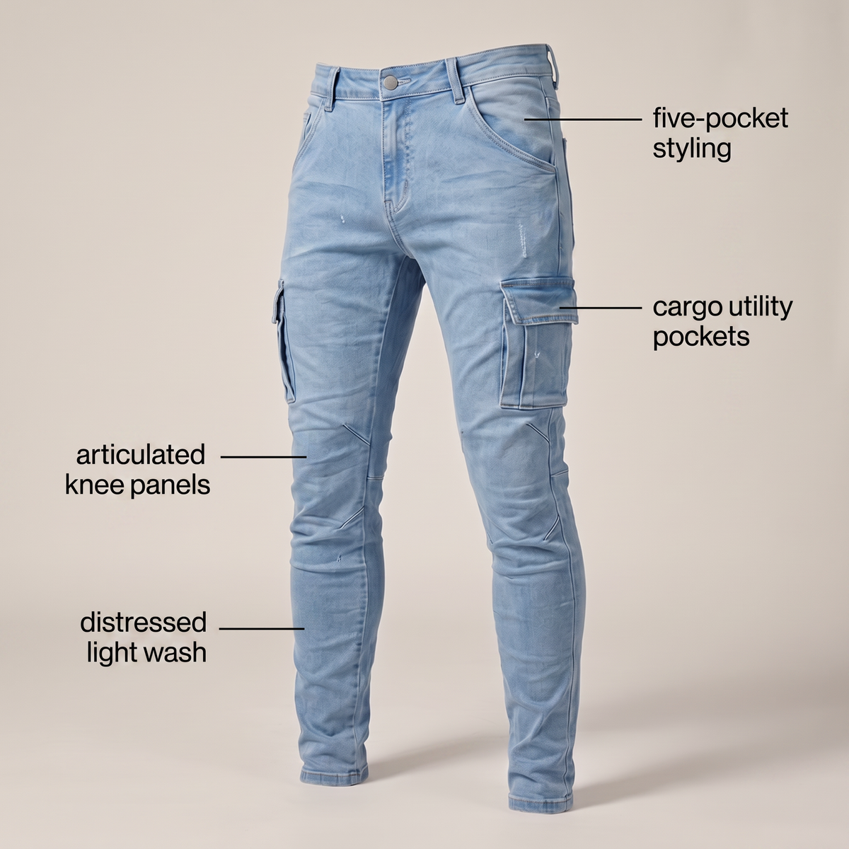 FORGEFIELD CARGO JEANS