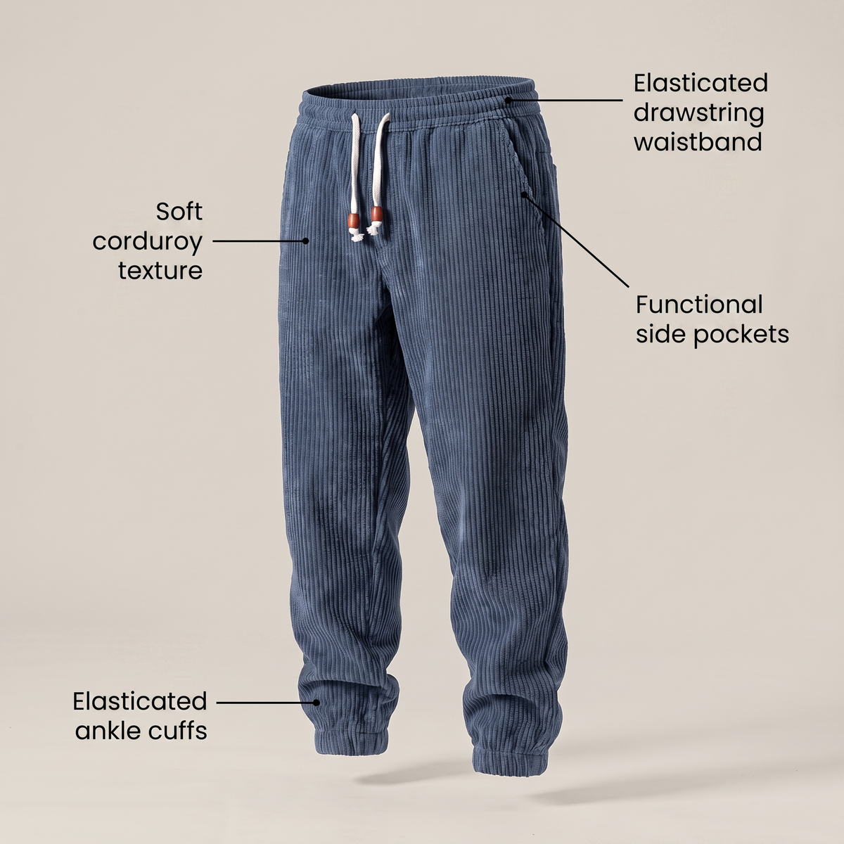STILLFORD VELVET TROUSERS