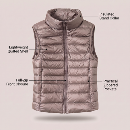 PENELOPE WINDPROOF PUFFER VEST
