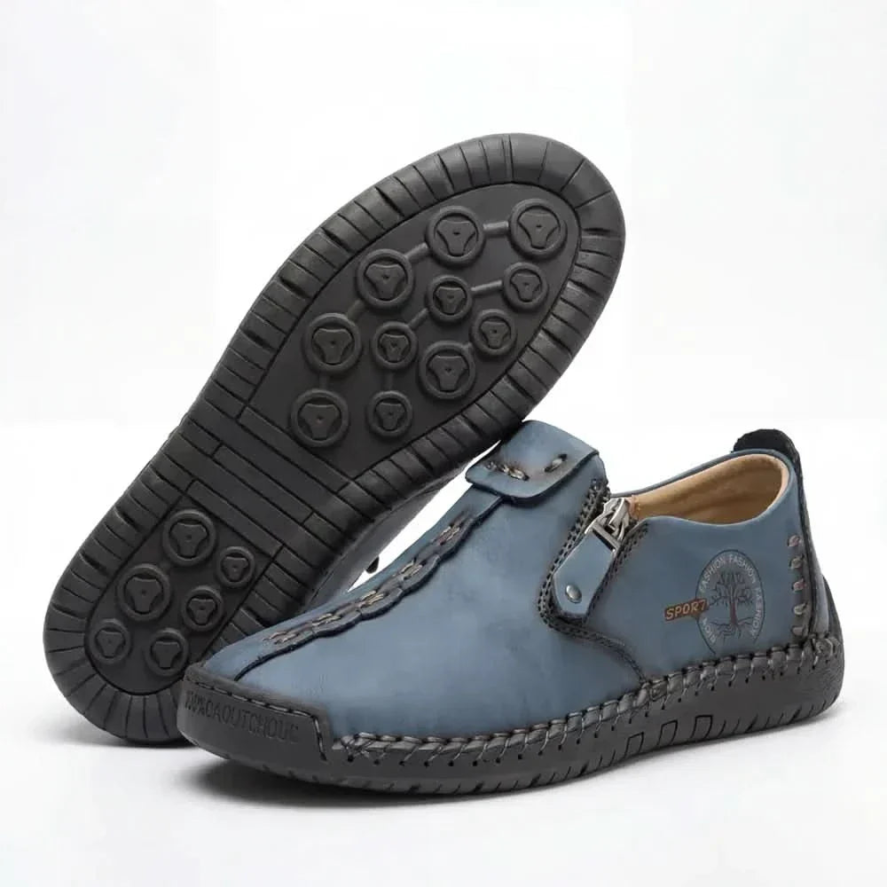BURLEIGH EASY-ON ZIP LOAFERS