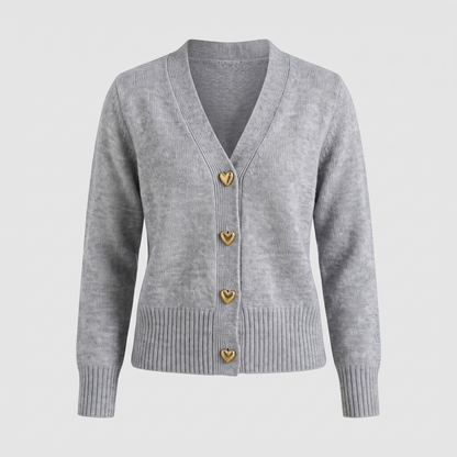 MAISIE CHARMING BUTTON CARDIGAN