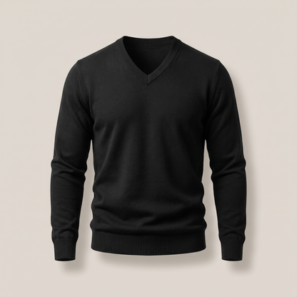 HUXFORD MERINO WOOL JUMPER