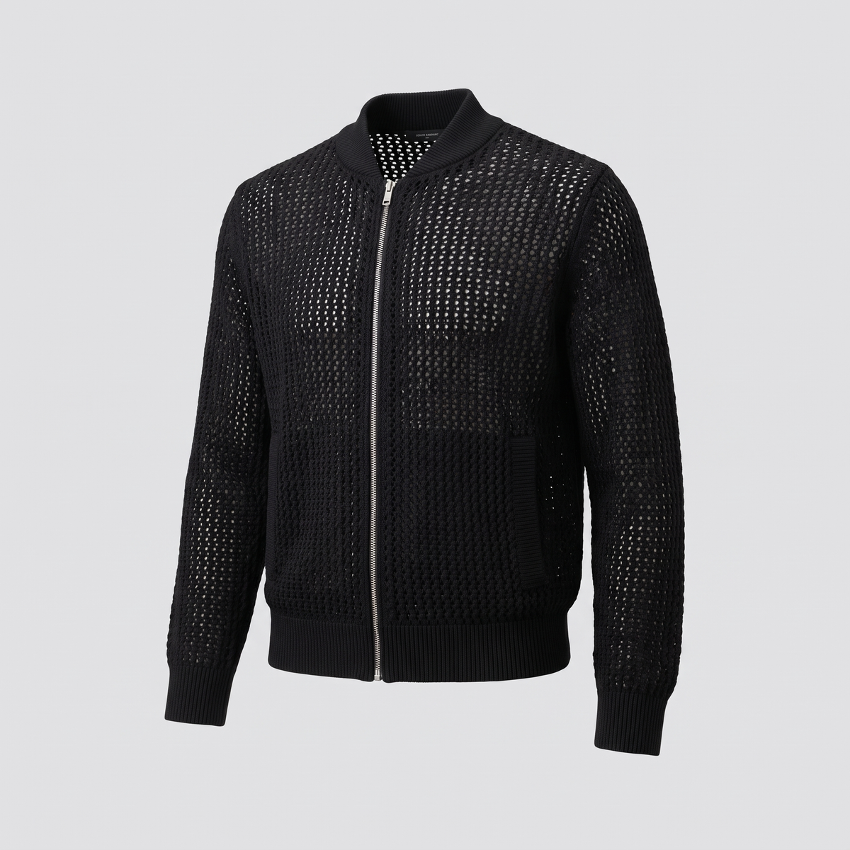 GWENDOLINE OPENWORK KNIT JACKET
