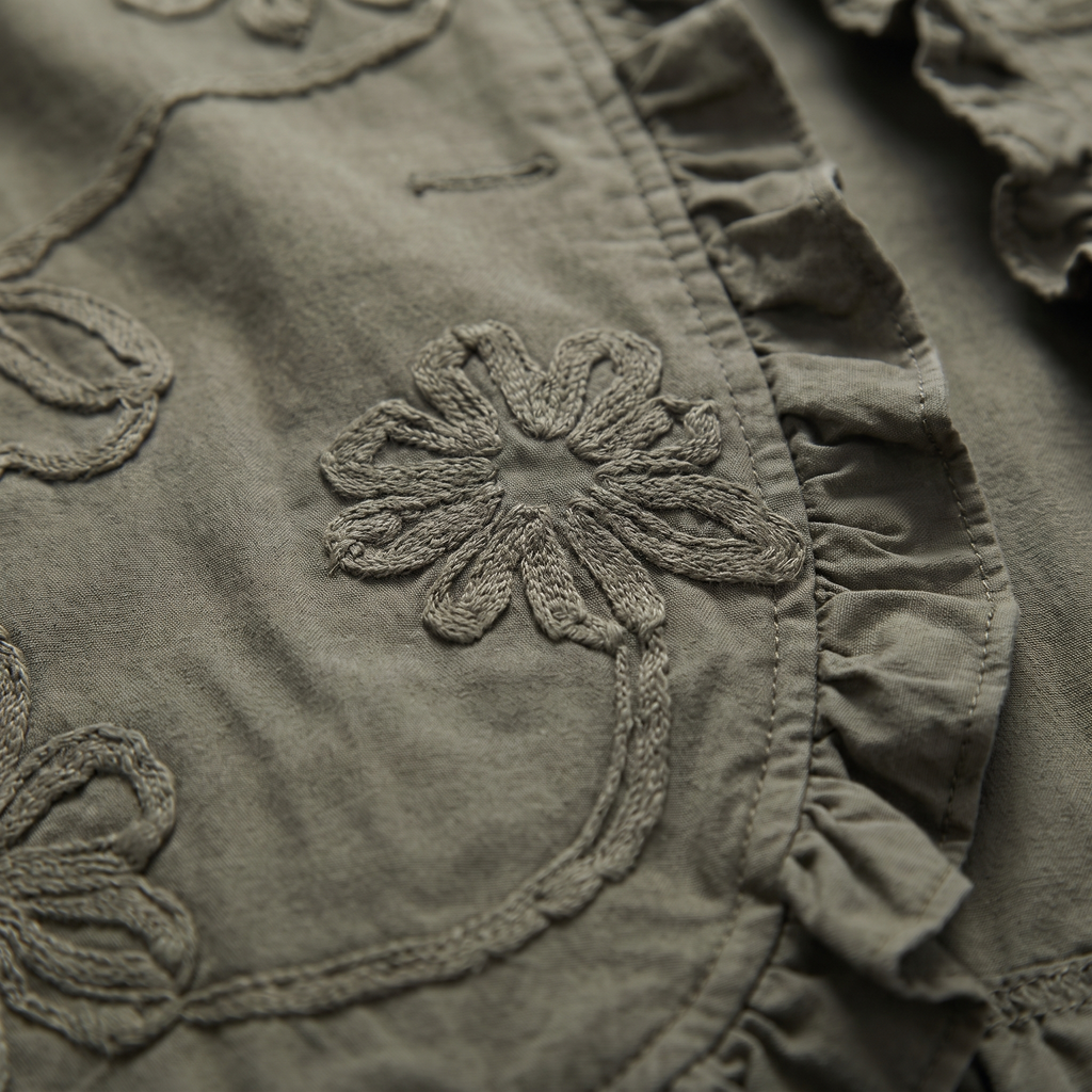 CORDELIA FLORAL TRIM JACKET