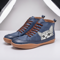 CLEO FELINE LEATHER BOOTS