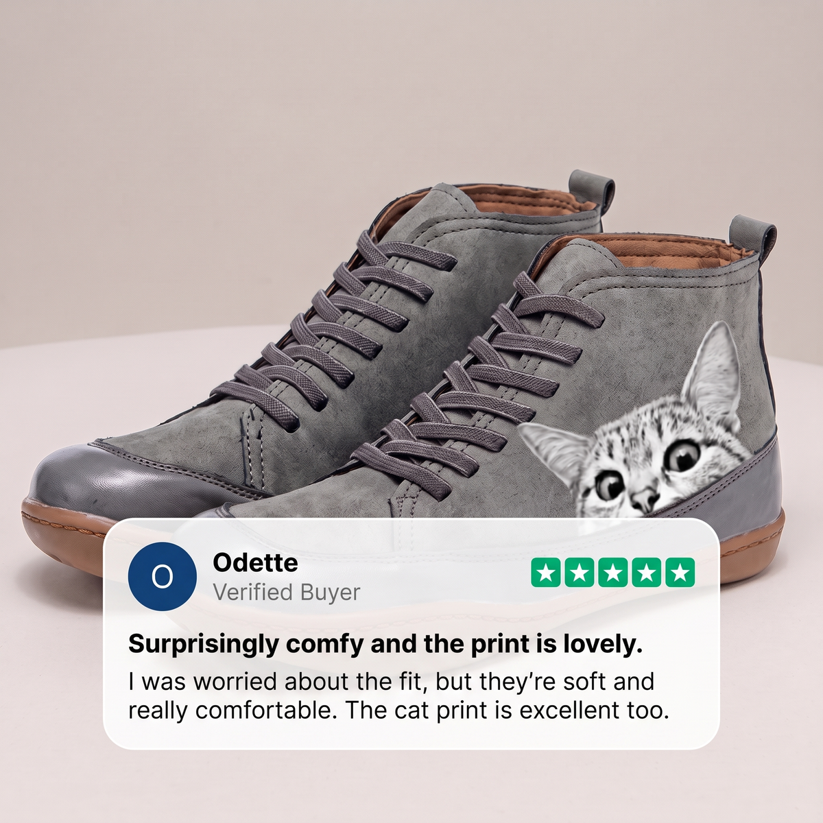 CLEO FELINE LEATHER BOOTS