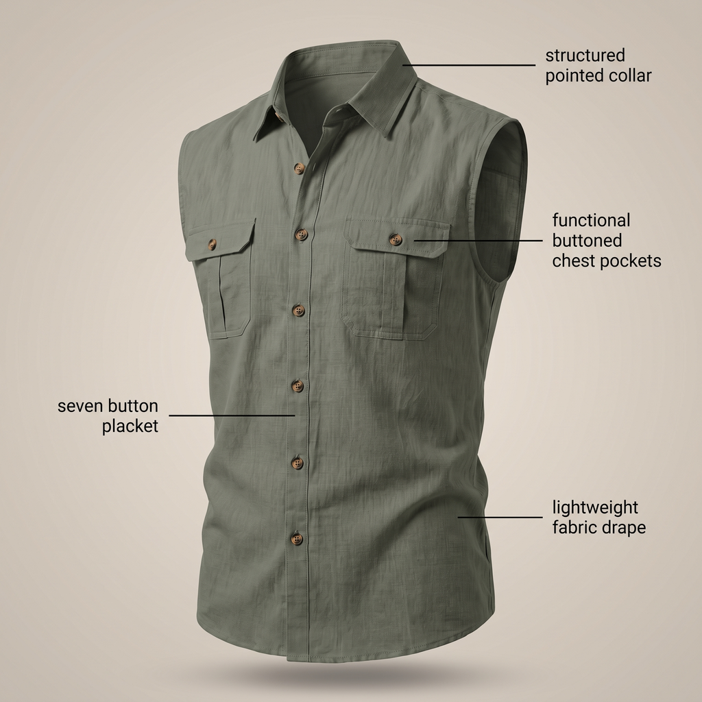 RAFFERTY CASUAL UTILITY SHIRT