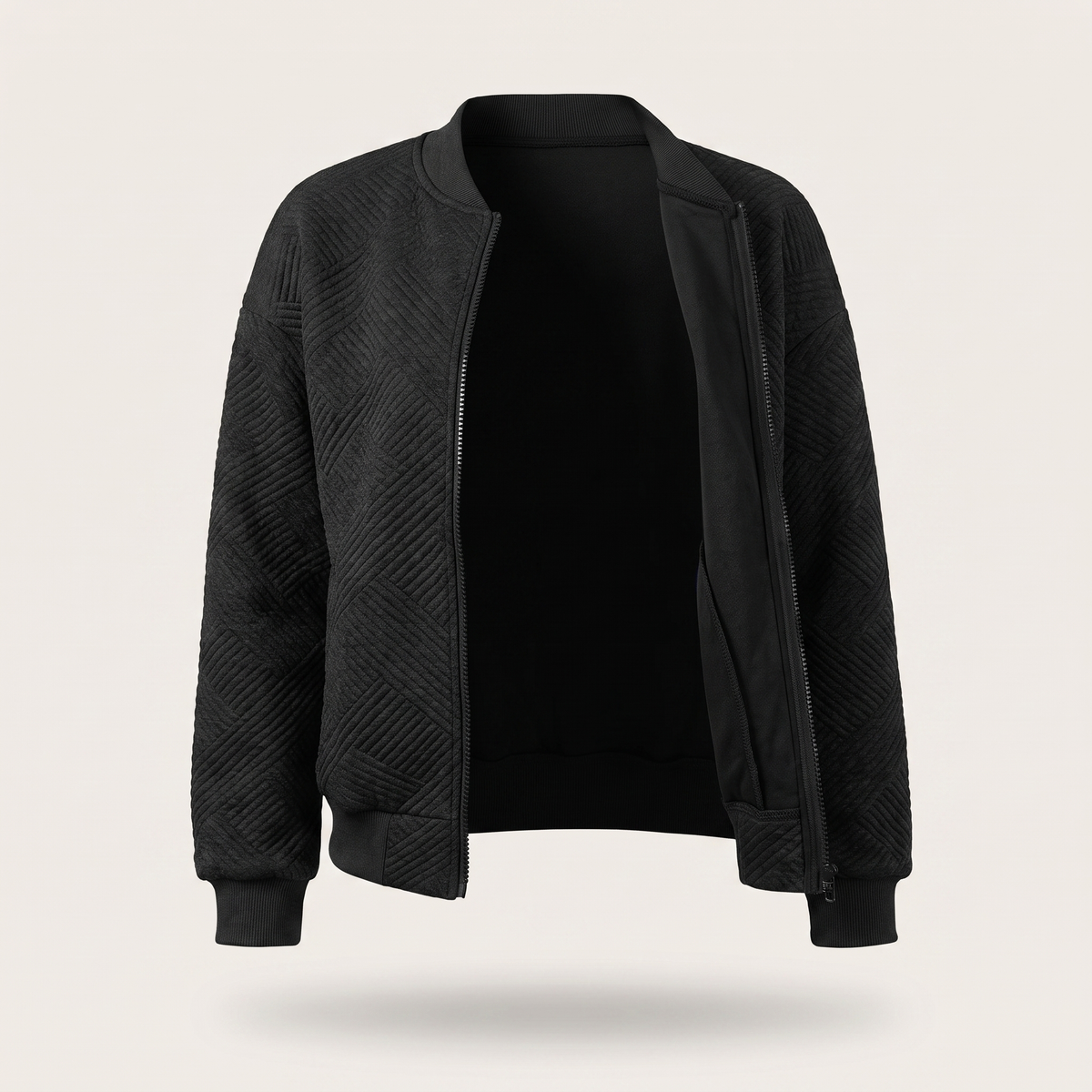 EVELYN STATEMENT CHEVRON JACKET