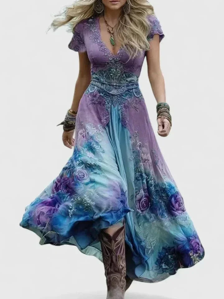 SOPHIA ELEGANT MAXI DRESS