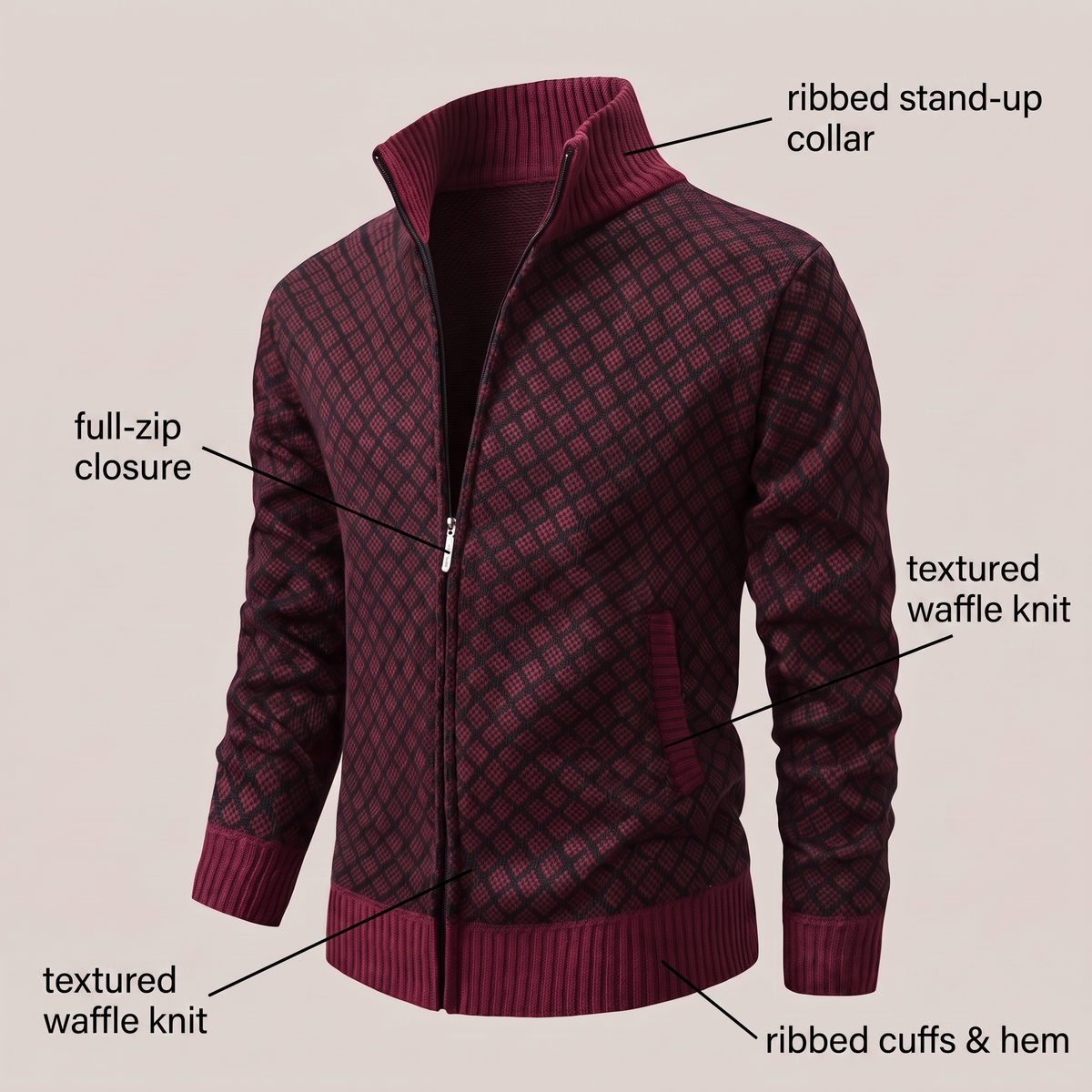 PRESTON PREMIUM CARDIGAN