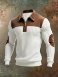 HERITAGE HALF ZIP KNIT JUMPER