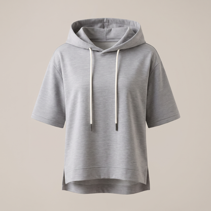 ALISON SHORT SLEEVE HOODIE