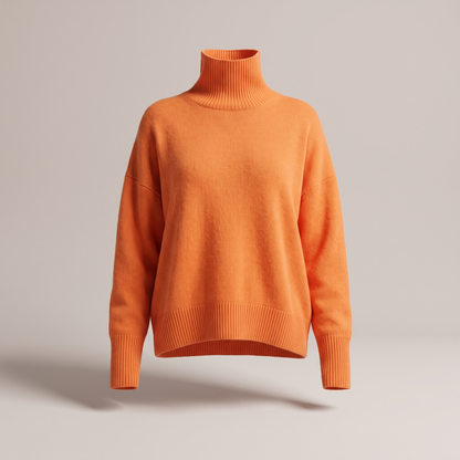 ARIA OVERSIZED TURTLENECK SWEATER