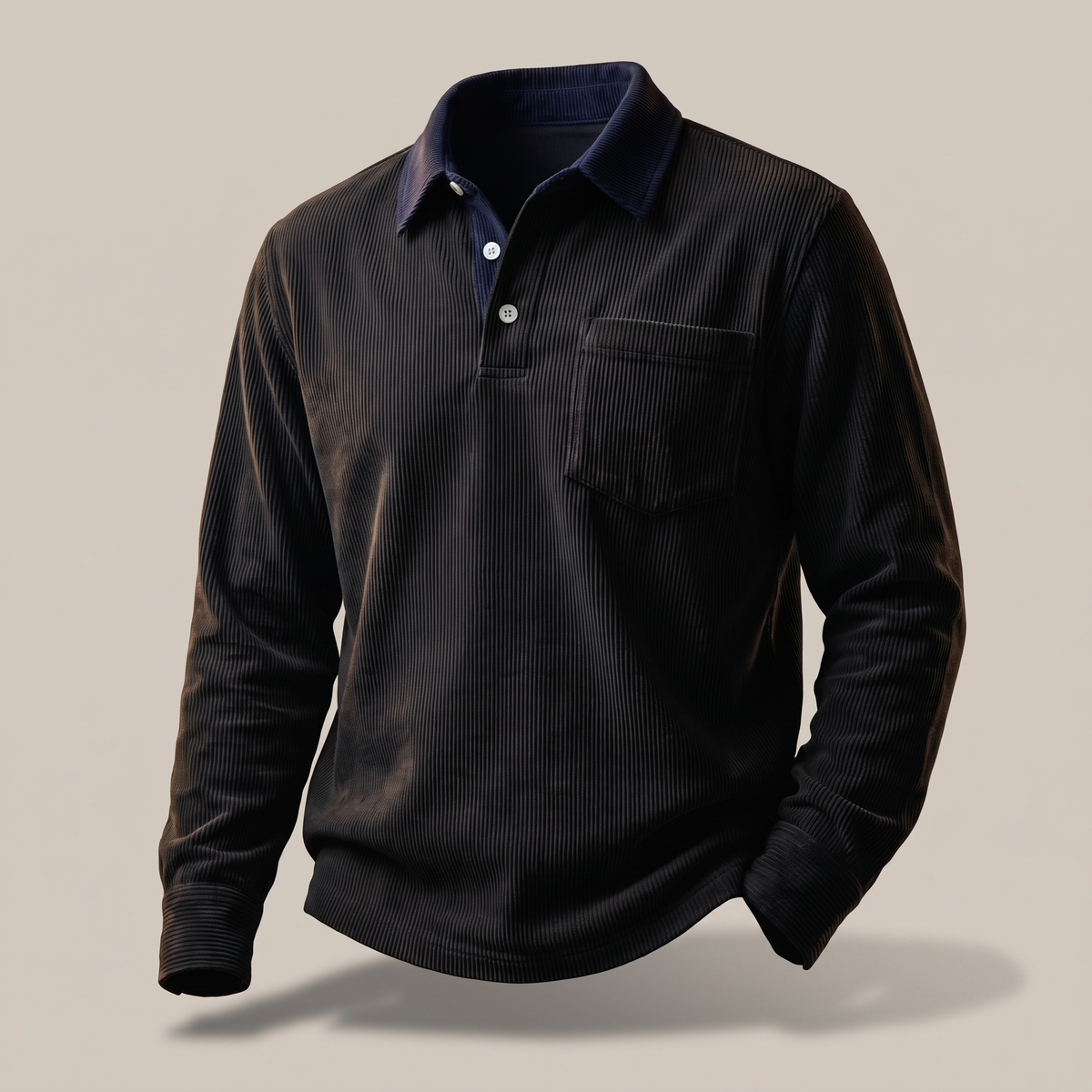 ROWLEY CORDUROY POLO SHIRT