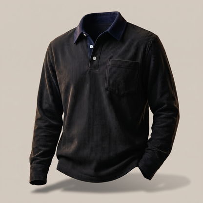 ROWLEY CORDUROY POLO SHIRT