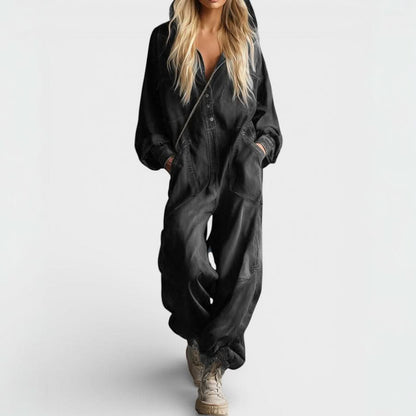 ARLENA COMFORT HOODED JUMPSUIT