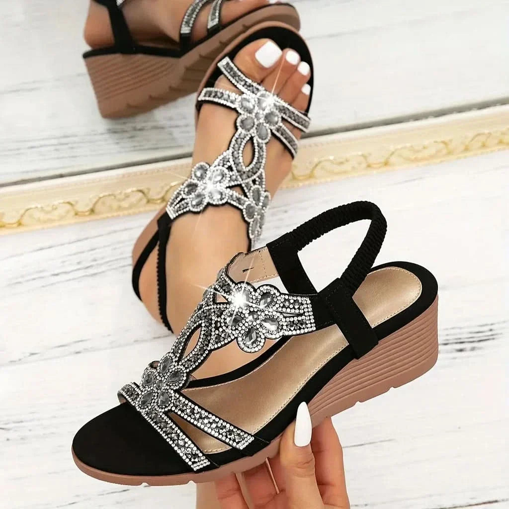 ETERNA WALK WEDGE SANDALS