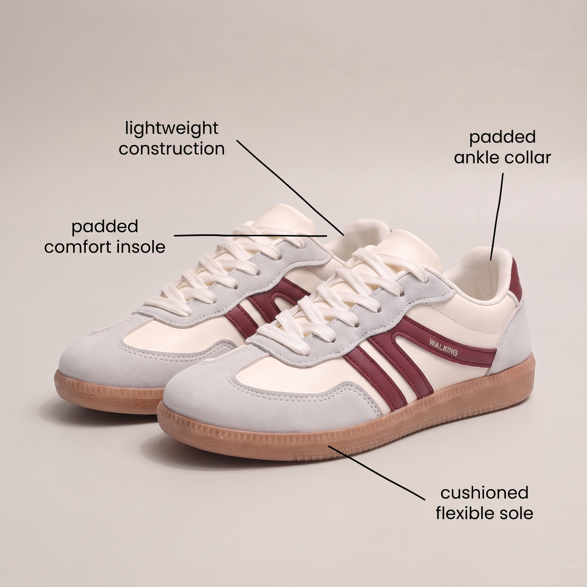 AMELIA ORTHOPEDIC COMFORT TRAINERS