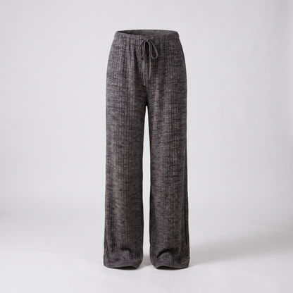WINNIE RELAXED WIDE-LEG PYJAMA TROUSERS