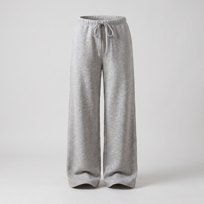 WINNIE RELAXED WIDE-LEG PYJAMA TROUSERS