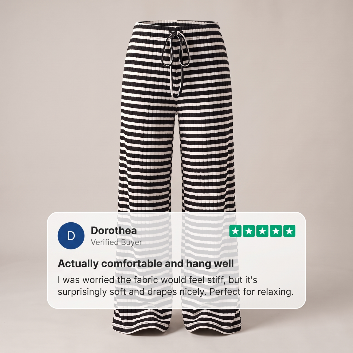 WINNIE RELAXED WIDE-LEG PYJAMA TROUSERS