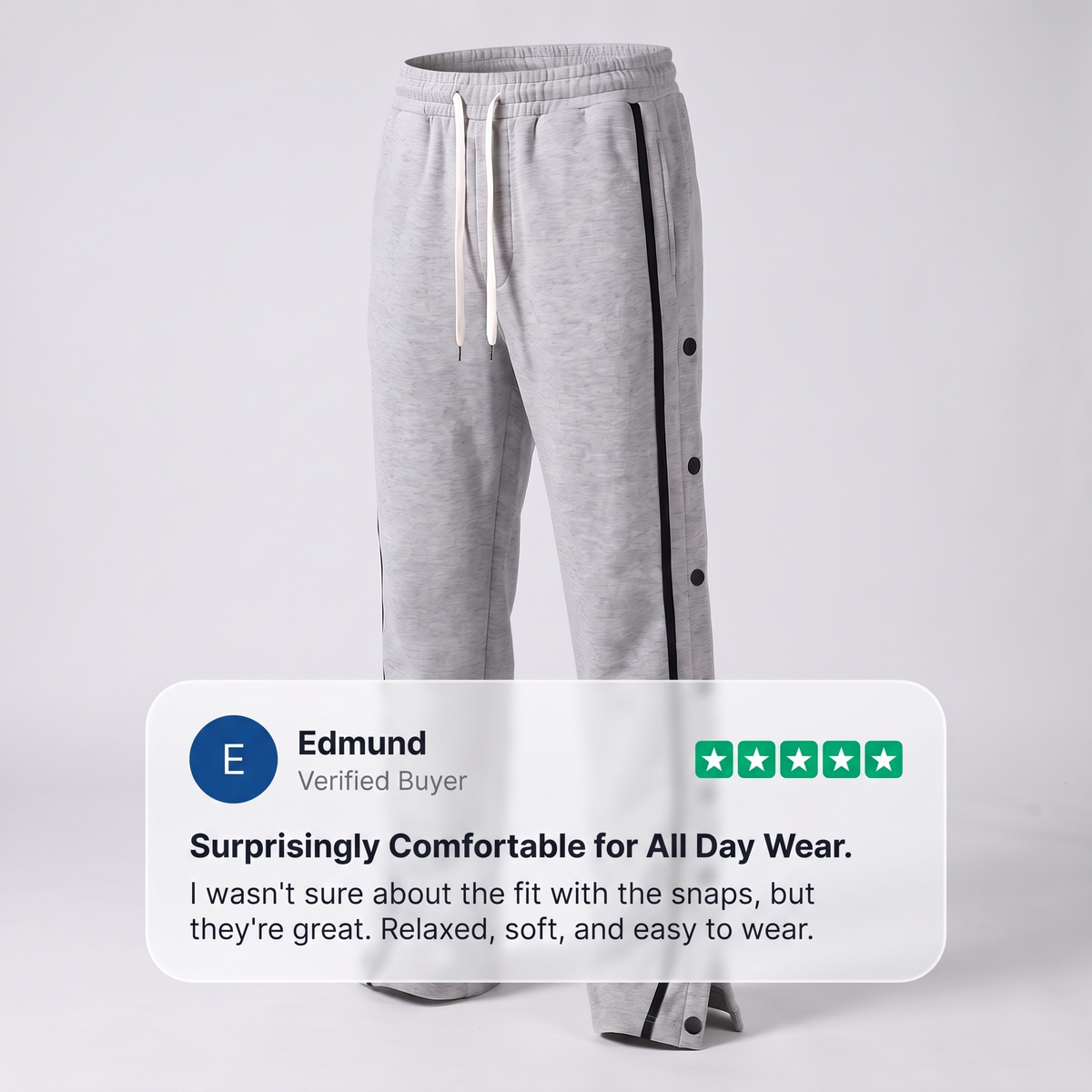 KINGSBURY WIDE-LEG STREET TROUSERS