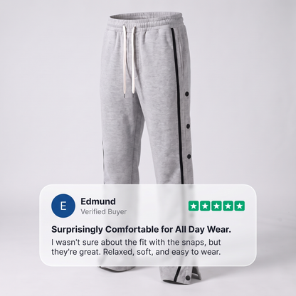 KINGSBURY WIDE-LEG STREET TROUSERS