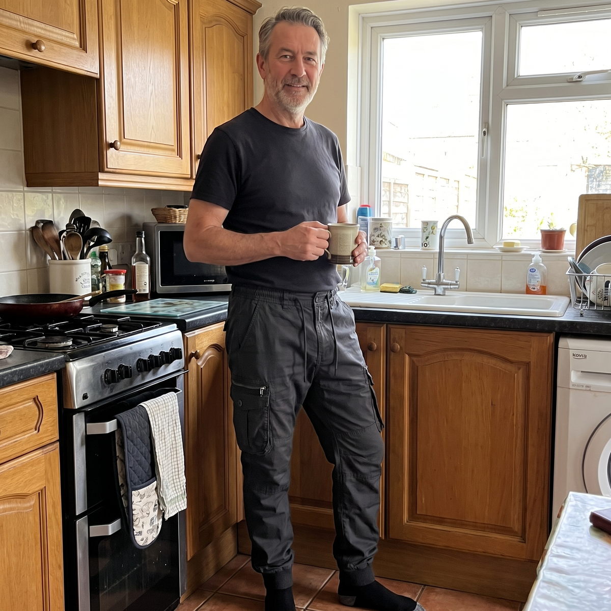 RIVINGTON UTILITY CARGO TROUSERS
