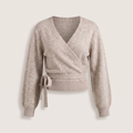 ROSALIND WRAP KNIT JUMPER