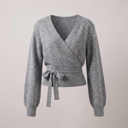 ROSALIND WRAP KNIT JUMPER