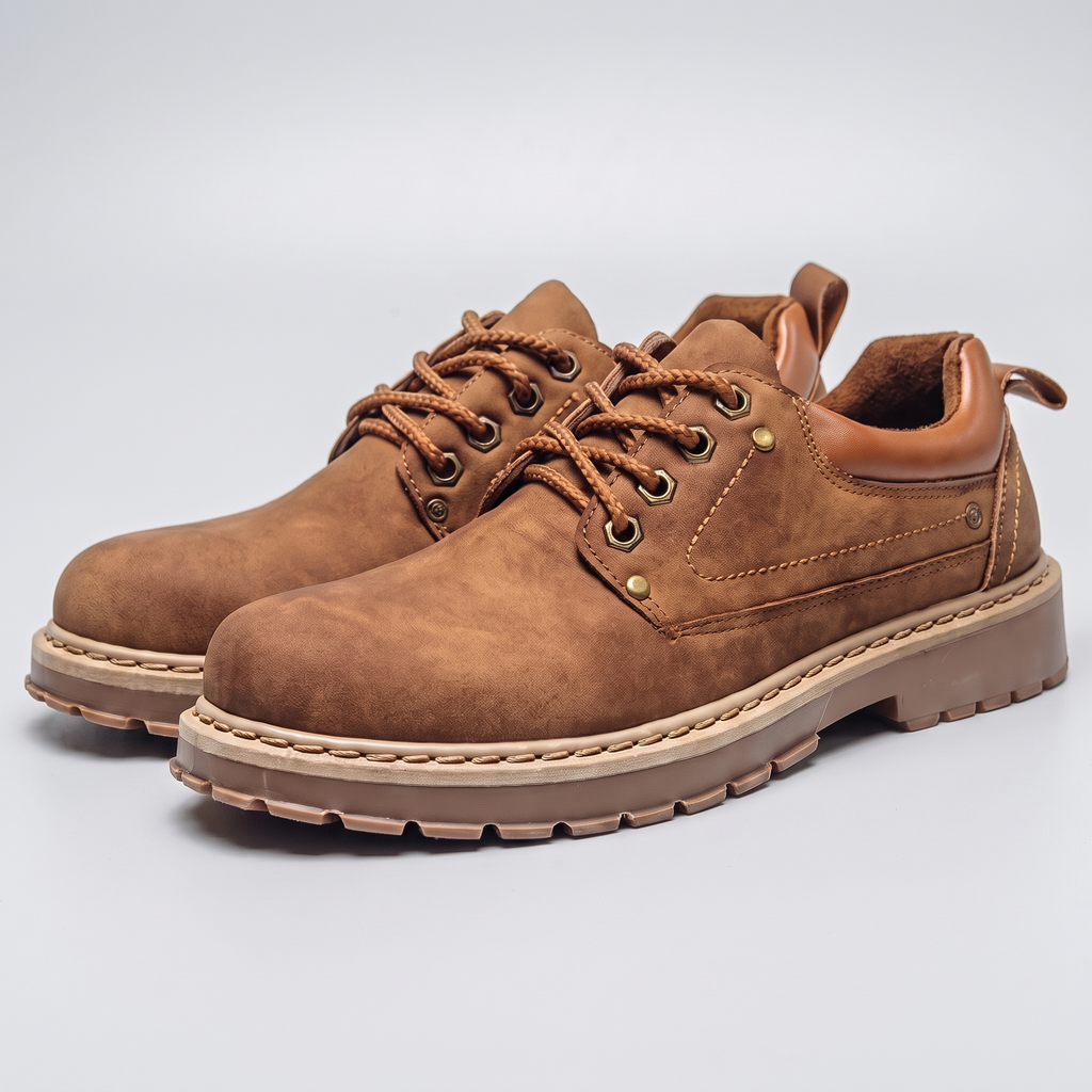 BRAMWELL RETRO LEATHER BOOTS