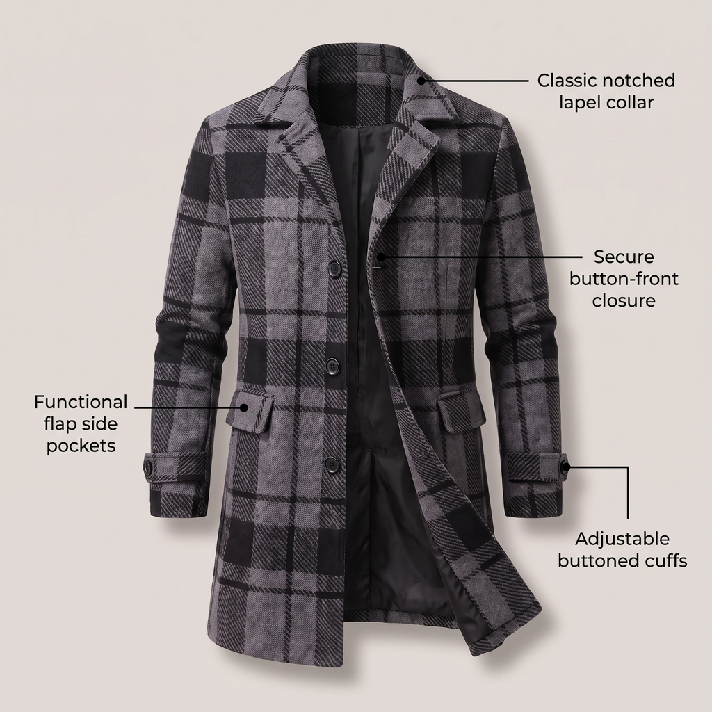 EVERLEIGH REFINED AUTUMN TRENCH
