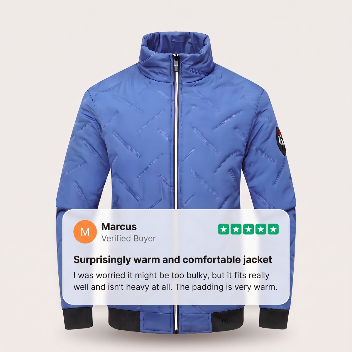 BELLINGHAM QUILTED BOMBER JACKET