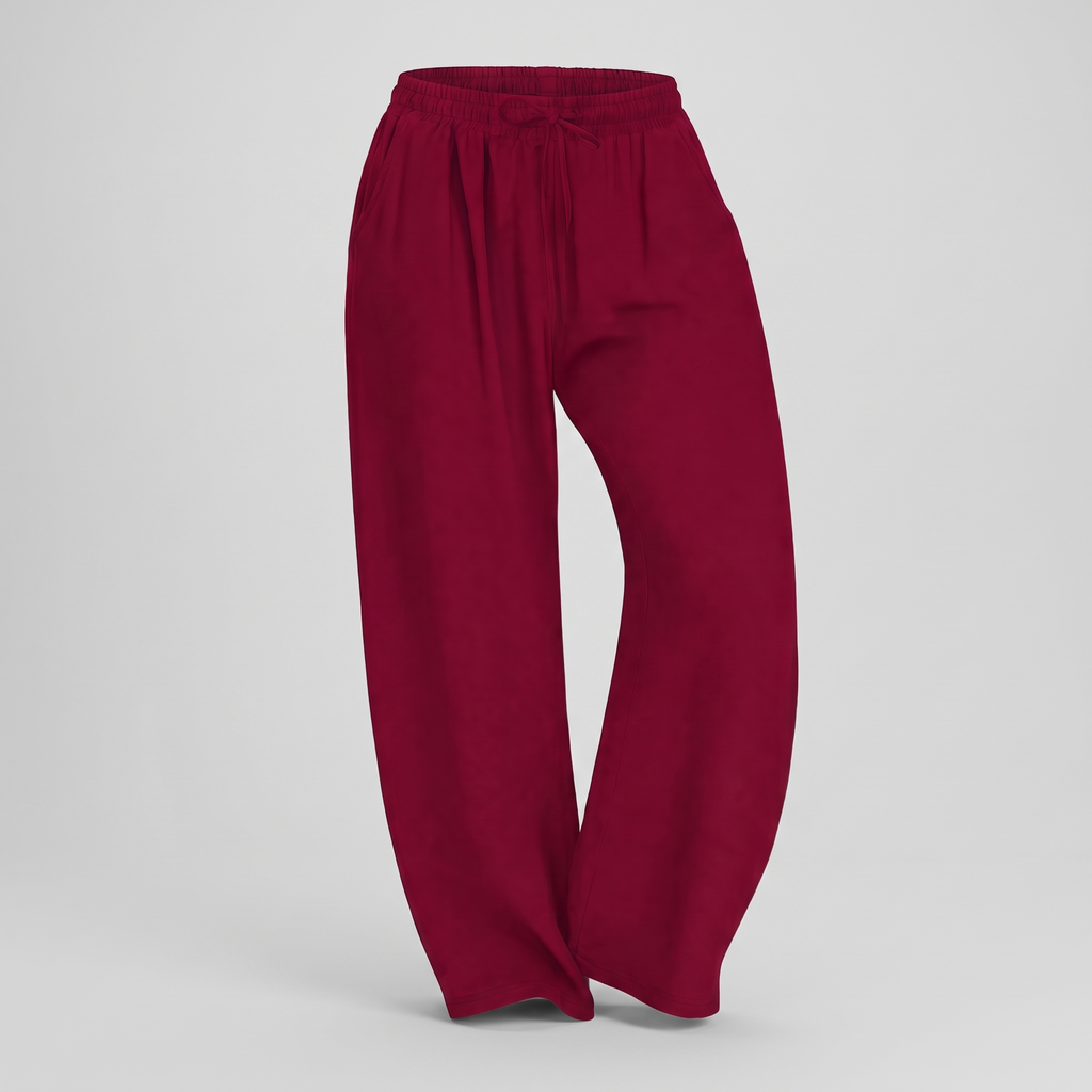 FREYA HIGH-WAIST WIDE-LEG TROUSERS