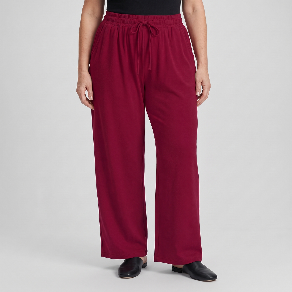 FREYA HIGH-WAIST WIDE-LEG TROUSERS
