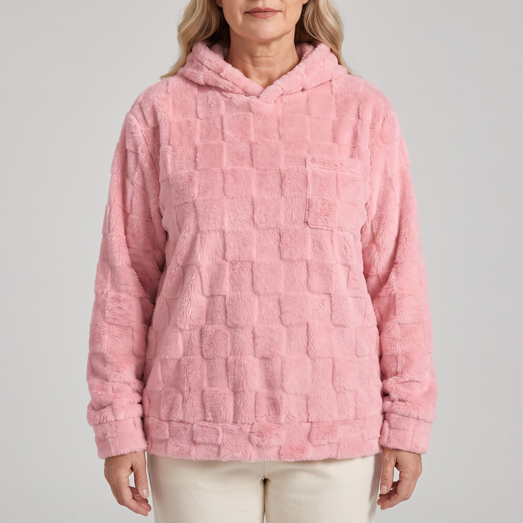 ARABELLA COSY PATTERN HOODIE