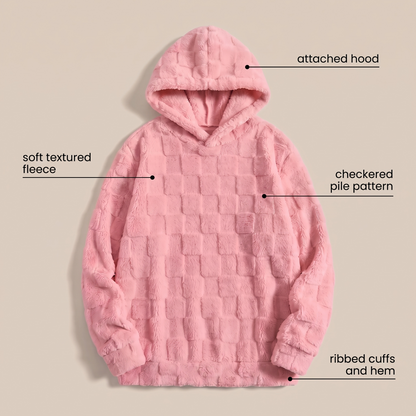 ARABELLA COSY PATTERN HOODIE