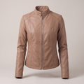 ODETTE CROPPED LEATHER JACKET