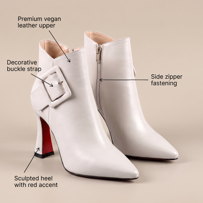 ISABELLE STRAP DETAIL BOOTS