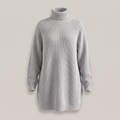 FLORIANA COSY ROLL-NECK DRESS