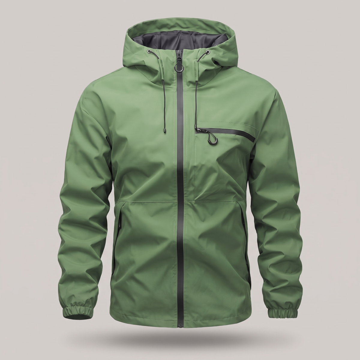 ESSENTIAL WATERPROOF HOODED COAT