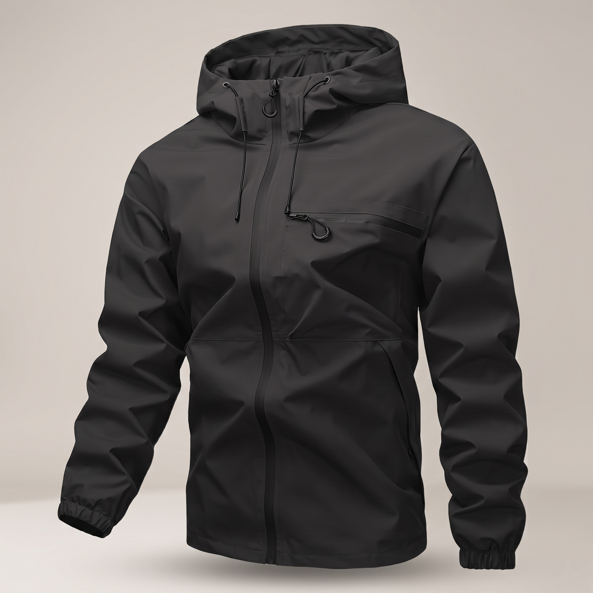 ESSENTIAL WATERPROOF HOODED COAT