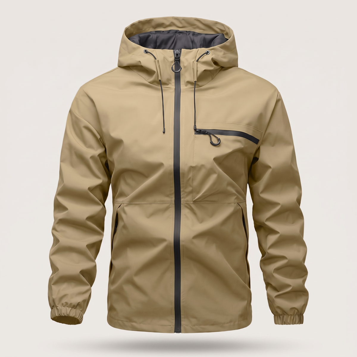 ESSENTIAL WATERPROOF HOODED COAT