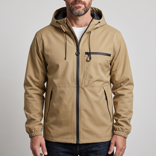 ESSENTIAL WATERPROOF HOODED COAT